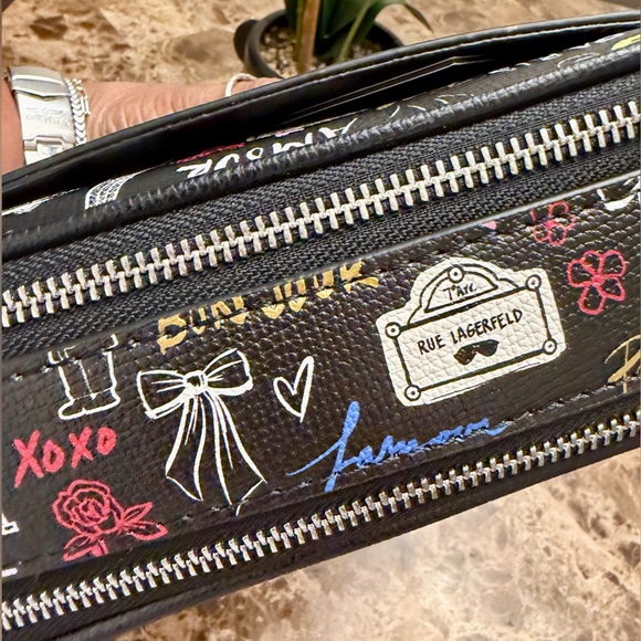 Karl Lagerfeld Paris Maybelle Camera Crossbody Bag - Picture 10 of 14